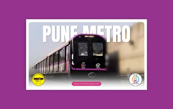 Pune Metro Fridge Magnet (Pack of 5)