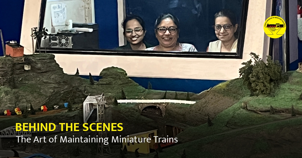 Behind the Scenes The Art of Maintaining Miniature Trains​
