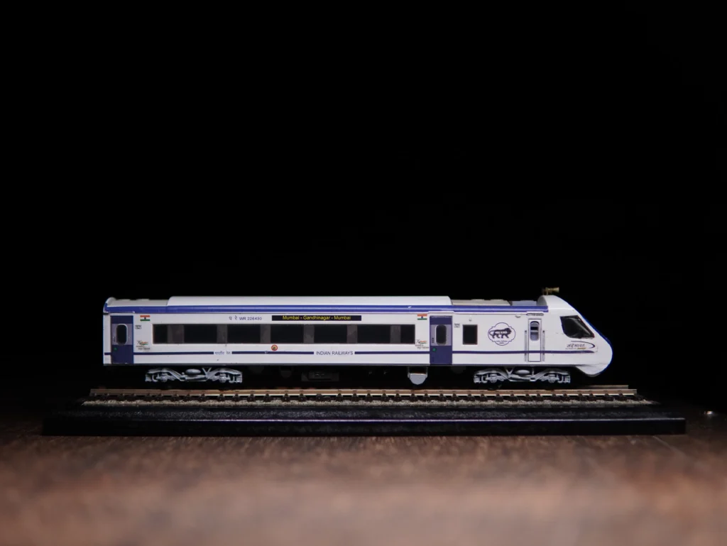 Vande Bharat Train Static Model